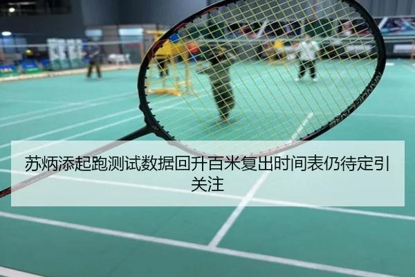 苏炳添起跑测试数据回升百米复出时间表仍待定引关注